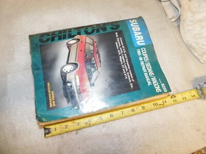 Chiltons Subaru repair manual 1985-1996 - Picture 1 of 2