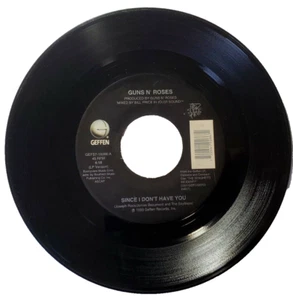 Guns N Roses - Since I Dont Have You - Tested Vinyl Hard Rock 45 Record - Picture 1 of 3