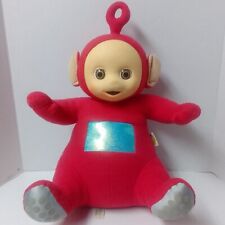Vintage Teletubbies Po Giant Plush Red Hasbro Stuffed 1998 Rubber Face Aprox 19"