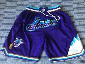 Pantalones Cortos Utah Jazz 1996-97 NBA Talla Pequeña Just Don - Imagen 1 de 6