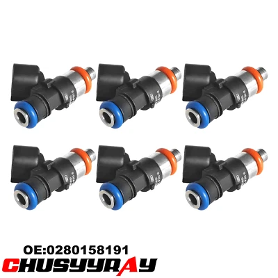 6x Inyectores de combustible para 2007 2008 2009 2010 2011 2012 2013 14 Mazda CX-9 3,5 L 3,7 L Foto 1 de 4