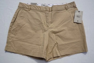 Chino corto Bass Boardwalk Relax Fit 5" entrepierna para mujer talla 10 nuevo con etiquetas $49 Foto 1 de 4