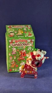 Figurina Tokidoki Unicorno Holiday Series 2 Gingersnap in vinile nuova - Foto 1 di 2