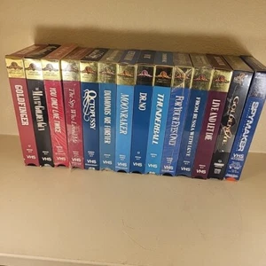 13 James Bond Movies VHS lot - see description for title - Picture 1 of 6