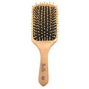 Large Massage Comb Best Bristles Wooden Hair Brush Health Comb Freeshipping - Picture 1 of 6