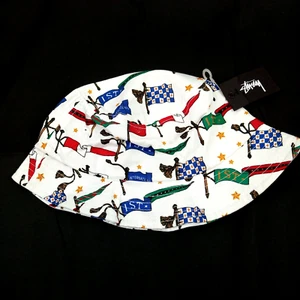 Stüssy Flags SU15 Fischerhut weiß - Bild 1 von 10