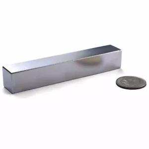 3PC Block Magnets Super Strong N52 Neodymium Large Magnet 50*10mm Rare Earth - Picture 1 of 11
