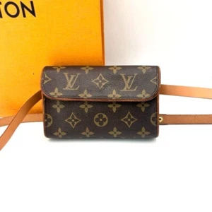 Louis Vuitton M51855 Monograma Pochette Florentino Cinturón Bolso Body Sin Caja - Imagen 1 de 9