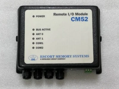 Datalogic Escort Memory Systems CM52 Remote I/O Module Used - Image 1 of 4