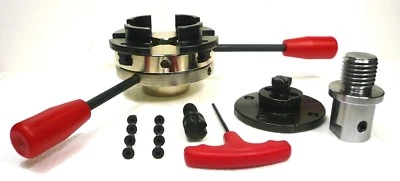 4-Jaw x 4" Self-Centering Wood Lathe Bowl Chuck + 2 Jaw Sets Fits Shopsmith New - Image 1 of 4