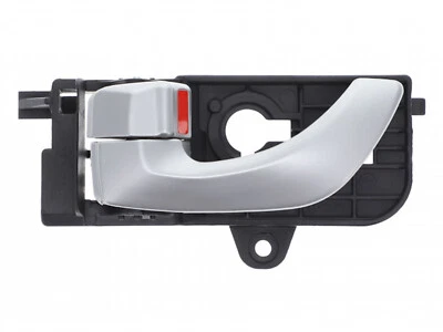 Front Inner Door Handle fits Hyundai 2006 - 2007 Sonata Silver Driver HY1352134 - Image 1 of 4
