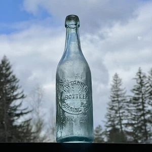 T.W. Botella de cerveza Tanner "Bottler" Corning NY Blob Top - Imagen 1 de 16
