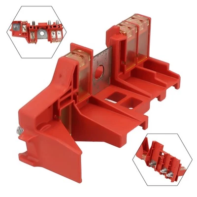 Red Plastic Metal Fuse Block for Mazda3 CX5 For Battery Terminal Replacement - Image 1 of 4