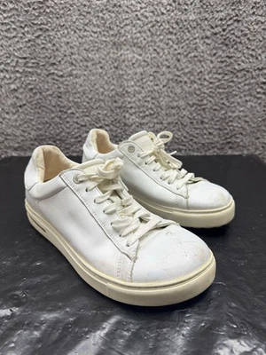 Birkenstock Bend Bajo Cuero Natural Blanco Con Cordones Para Hombre Talla 39 EU Regular Foto 1 de 4