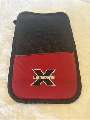 Vintage X-Gear Black & Red CD Holder For Car Visor. - Image 1 of 4