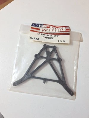 Vintage RC Team Associated RC10 T3 Composite Rear Shock Tower Strut - Image 1 of 4