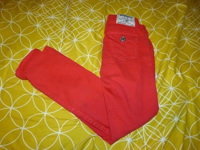Legging para niña talla 8 TRUE RELIGION con solapas FUSCHIA Foto 1 de 4