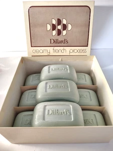 De colección - 9 pasteles de jabón en crema fría Dillard's French Process azul 3,45 oz cada uno - Imagen 1 de 4