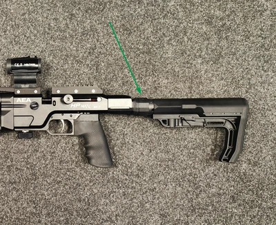 UE3D AEA HPMax MKII MK2 Schaftadapter (ohne Klappschaft)