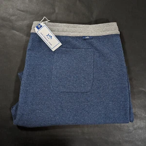 Southern Tide Men's Blue Backrush Heather Lounge Shorts Size 2XL 44 - Picture 1 of 6