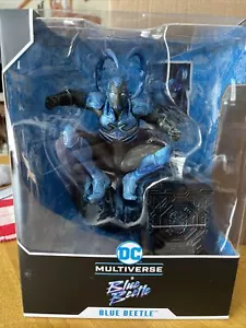 McFarlane - DC Multiverse - Blue Beetle Movie - Blue Beetle 12 Statue - Picture 1 of 2