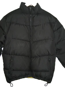 Balenciaga Down Puffer Black Light Jacket Vintage 1990s Size 3 - Picture 1 of 22