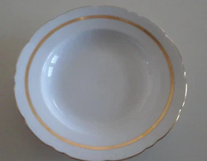 SELTENE VINTAGE/ANTIKE BÖHMEN KERAMIK CAPRICE MUSTER SCHALE TSCHECHOSLOWAKEI - Bild 1 von 4
