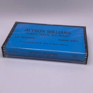 Alyson Williams Al B Sure Can't Have My Man 1992 Columbia Promo Cassette Single - Picture 1 of 10