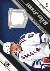 2005-06 (RANGERS) Upper Deck Jerseys Series II #J2HO Marcel Hossa