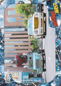 2018 Upper Deck Marvel Ant-Man and the Wasp Card #81 Hitching A Ride