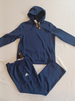 New Women's Adidas Fleece Sweatsuit ~Navy/White ~ Size XL  - Image 1 of 4
