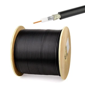 10 Feet Low Loss Flexible ALSR-195 Double Shielded RF Coaxial Cable - Picture 1 of 1