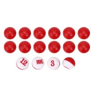 (Black)Billiard Pool Shaker Bottle With 16 Numbered Tally Balls Pool Dice HG - Picture 1 of 22