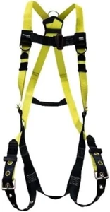 Honeywell Miller PPE H100 Yellow Safety Harness With Leg S/M Fall Protection New - Picture 1 of 6