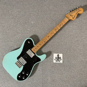 Fender Mexico Telecaster Deluxe Mint Green Relic Mods Shipping From Japan - Picture 1 of 23
