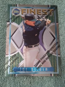 1995 Topps Finest Update #328 Milwaukee Brewers Catcher Joe Oliver - Picture 1 of 2