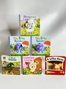 Lot of Mini | Finger Puppet Books | Count 6 - Picture 1 of 1