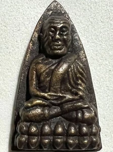 PHRA LP TUAD SELTENER ALTER THAI BUDDHA AMULETT ANHÄNGER MAGIE URALT IDOL #261 - Bild 1 von 4