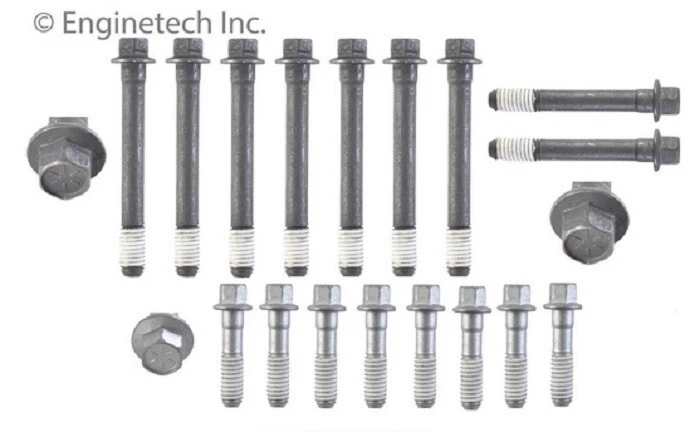 Fit SBC Chevrolet GM 4.3L 4.4L 4.6L 5.0L 5.4L 5.7L 6.6L - HEAD BOLT SET - Image 1 of 1