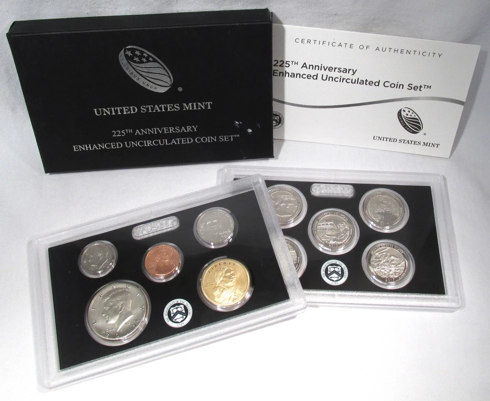 2017-S U.S. Mint 225th Anniv. Enhanced Uncirculated 10-Coin Set AR842 - Image 1 of 4