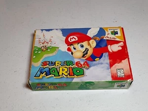 Super Mario 64 (Nintendo N64, 1996) Authentic Game Complete CIB TESTED/WORKS!! - Picture 1 of 16