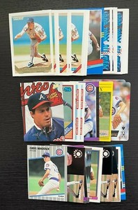 Greg Maddux 45 card mixed lot. Studio, Pinnacle, Topps, Fleer, Upper Deck