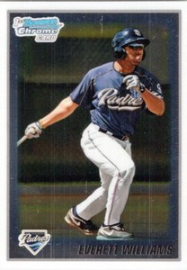 2010 Bowman Chrome Prospects #BCP200 Everett Williams San Diego Padres