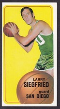 1970 /71 TOPPS LARRY SIEGFRIED CARD NO:88 NEAR MINT CONDITION