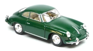 Porsche 356B Carrera 2 grün Modellauto ca. 12 cm Metall-Spritzguss von Kinsmart - Picture 1 of 4