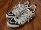 MICHAEL MICHAEL KORS Hero Leather and Mesh Trainer Sneakers Women's Size 6.5M