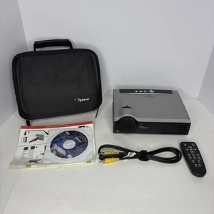 Optoma EP 7150 DLP Projector Model Untested For Parts Or Repairs No Power Cable - Picture 1 of 17