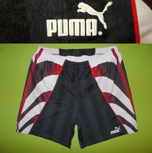 Pantalones Cortos VINTAGE PUMA (L) ¡PERFECTOS!!! Fútbol Running Hecho en HUNGRÍA Negro - Imagen 1 de 8