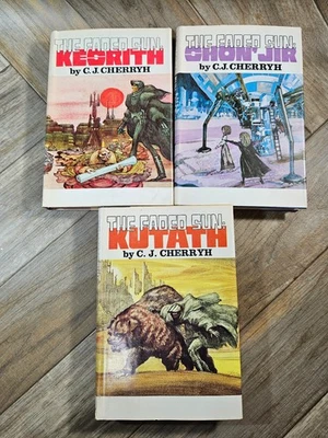The Faded Sun Trilogy(3 Books)-C.J. Cherryth BOOK CLUB ED. Pub. DAW Books 1979 Foto 1 de 4