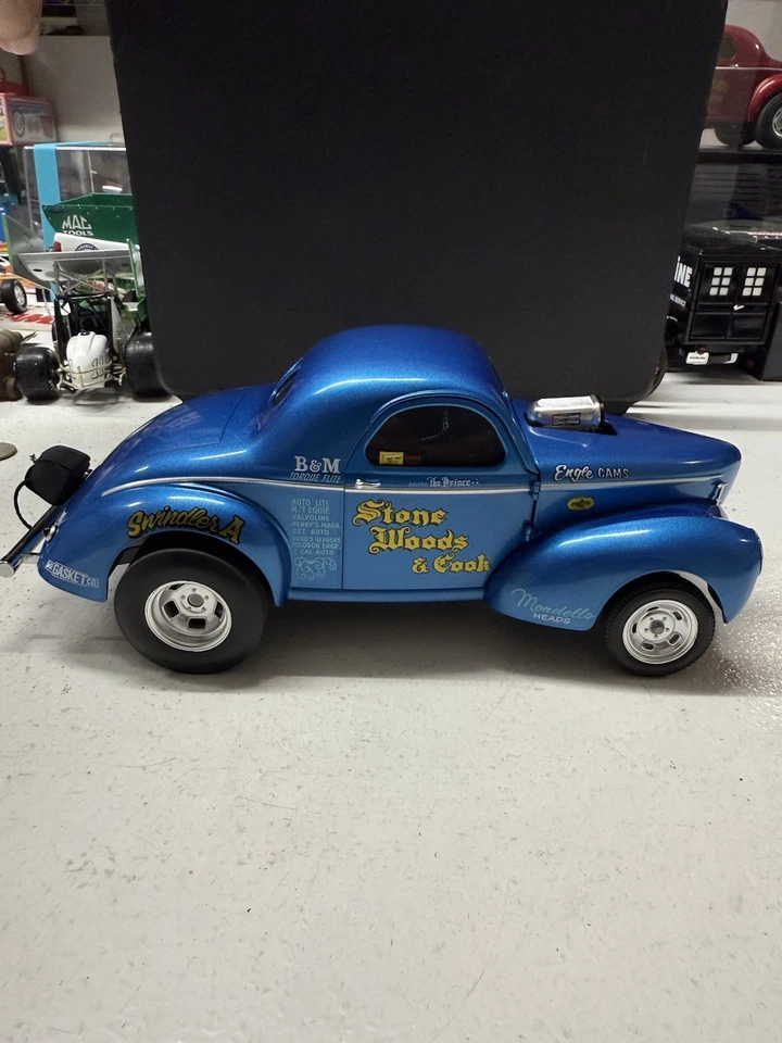 ACME Stone, Woods & Cook 1941 Willy’s Gasser 1: 18 比例 #1122 序列化 — 第 1/4 张图片